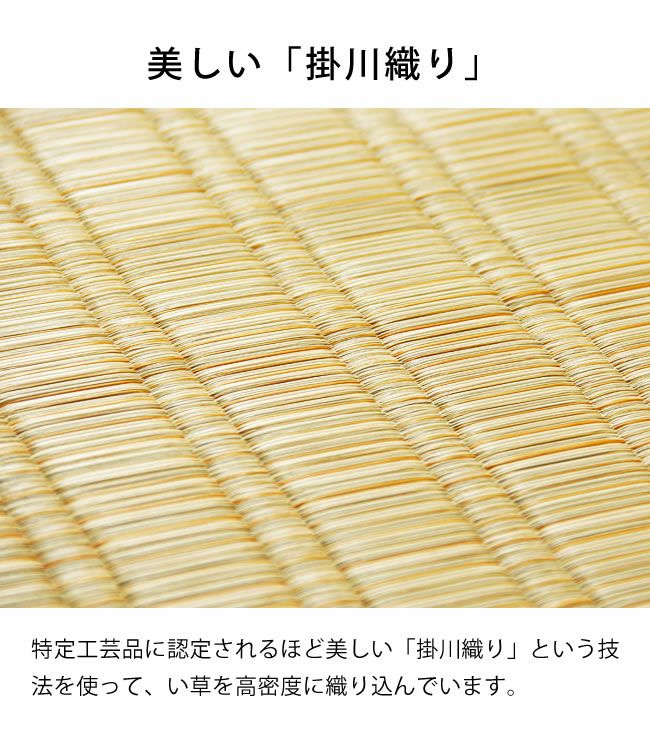 い草ラグ・カーペット「津和野（つわの）」 江戸間4.5畳（261×261cm） 4.5帖_詳細05