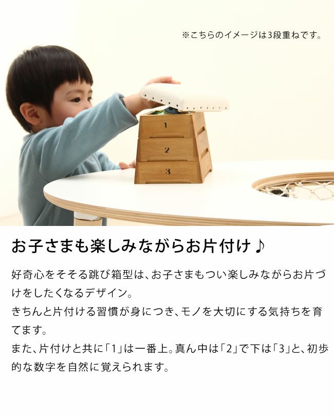 お子さまも楽しんで片付けができる裁縫箱