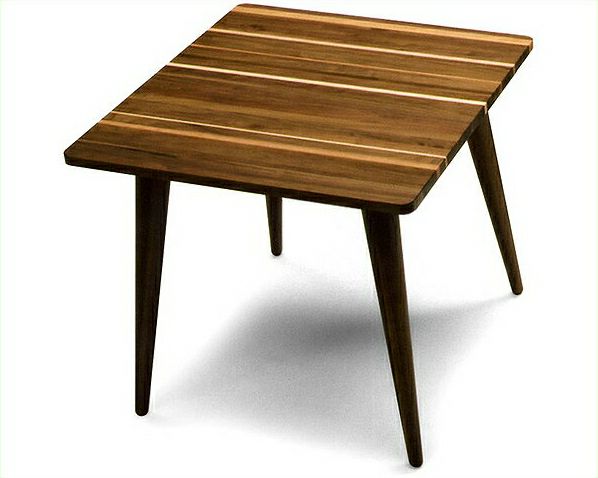 1つ1つ違った表情が楽しめる木製ダイニングテーブル（幅80cm）_詳細01
