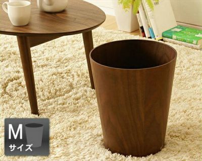 木製のダストボックス・ゴミ箱チーク色Lサイズ【サイ 木製のダストボックス・ゴミ箱チーク色Lサイズ【サイ