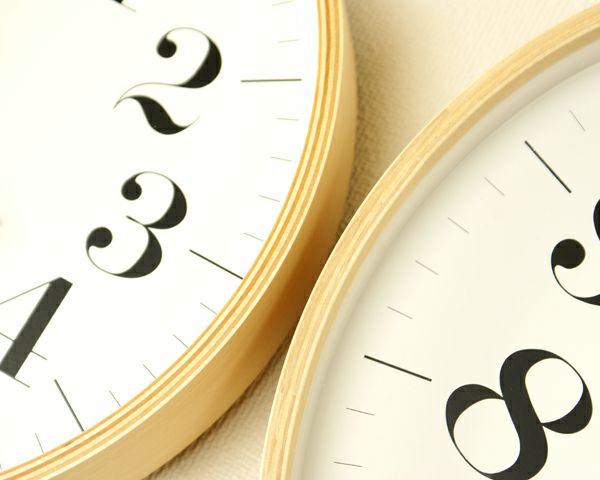掛け時計 リキクロック Mサイズ（電波時計）Lemno 掛け時計