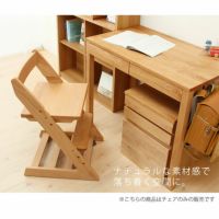 シンプルで使いやすい木製の学習いす 杉工場「ミラ」_詳細05