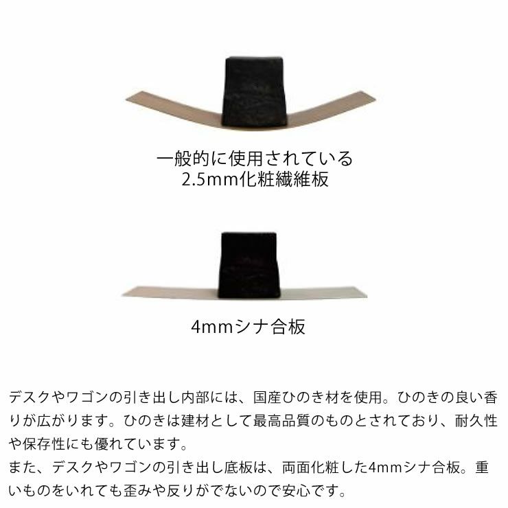 メープル材の素材感たっぷり木の温もりあふれるシェルフ1070（高さ107cm） 杉工場「木と風」_詳細14