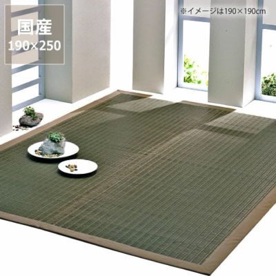 【国産】い草 ラグ い草ラグ い草カーペット「嵐山」 (190×250cm) インスタイル (inSTYLE)<br>
