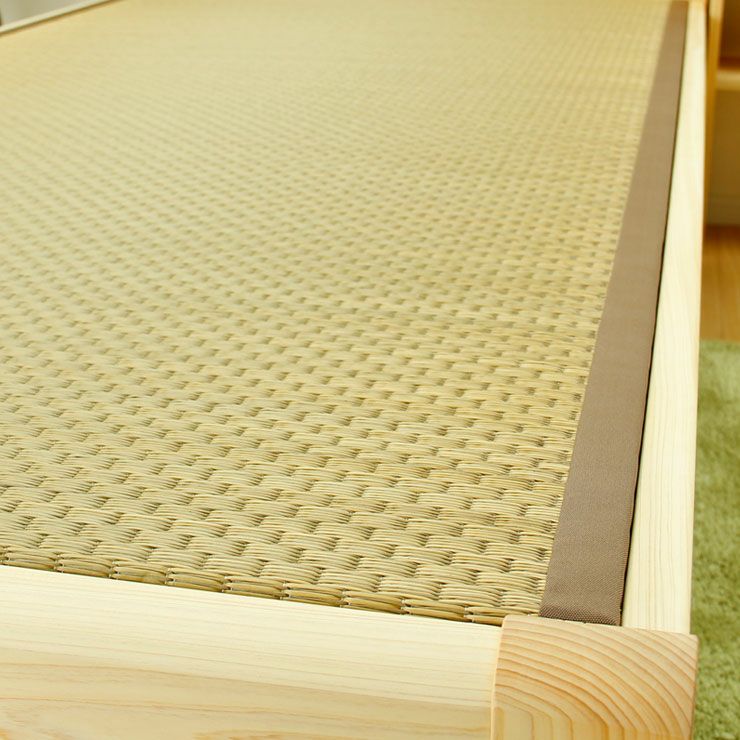 ひのき無垢材を贅沢に使用した木製畳ベッドシングルサイズ_詳細03