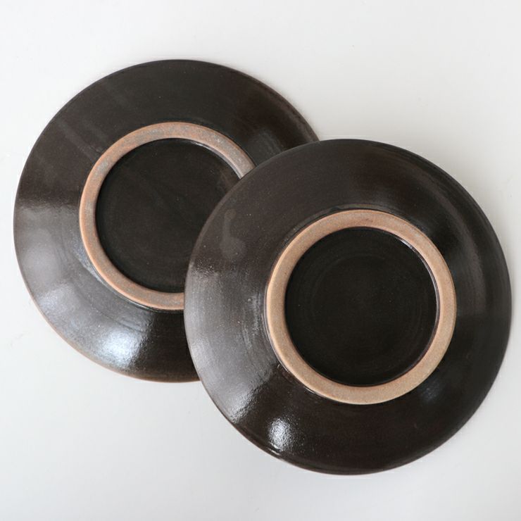 蔵人窯（くらんどがま）小石原焼平皿トビカンナ（直径22.5cm）_詳細12