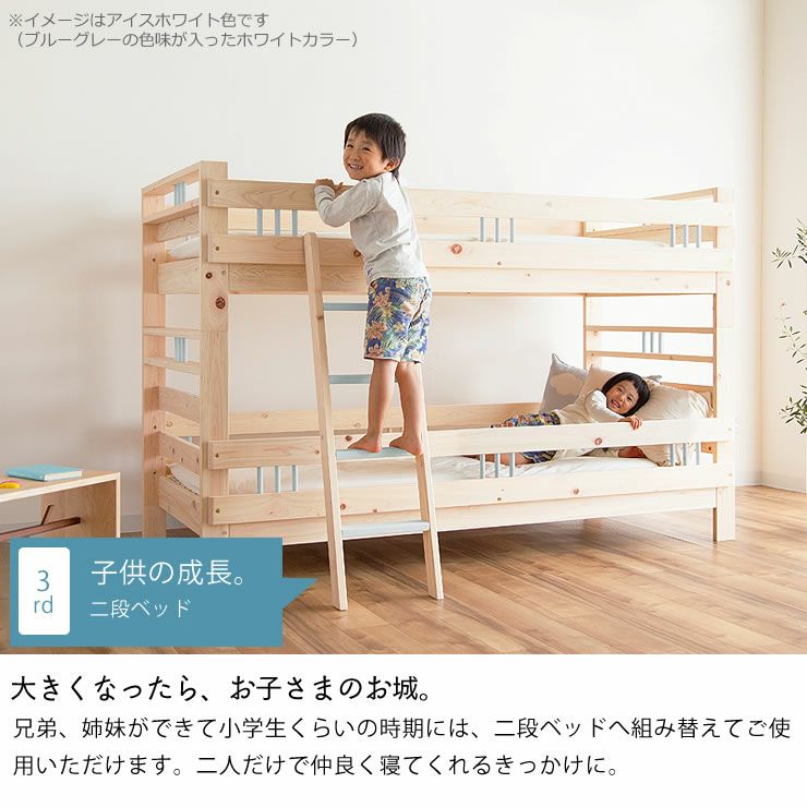 状態Aランク！！！ 通気性抜群のスノコ板！！！ 二段ベット 19 