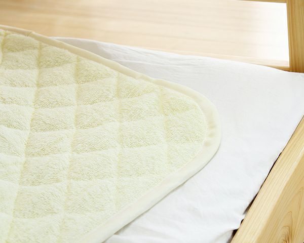 当店オリジナル二段・三段ベッド専用マットにぴったりサイズの汗とり敷きパッド