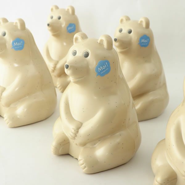 PALASET（パラセット） シロクマの貯金箱 Polar bear Money box