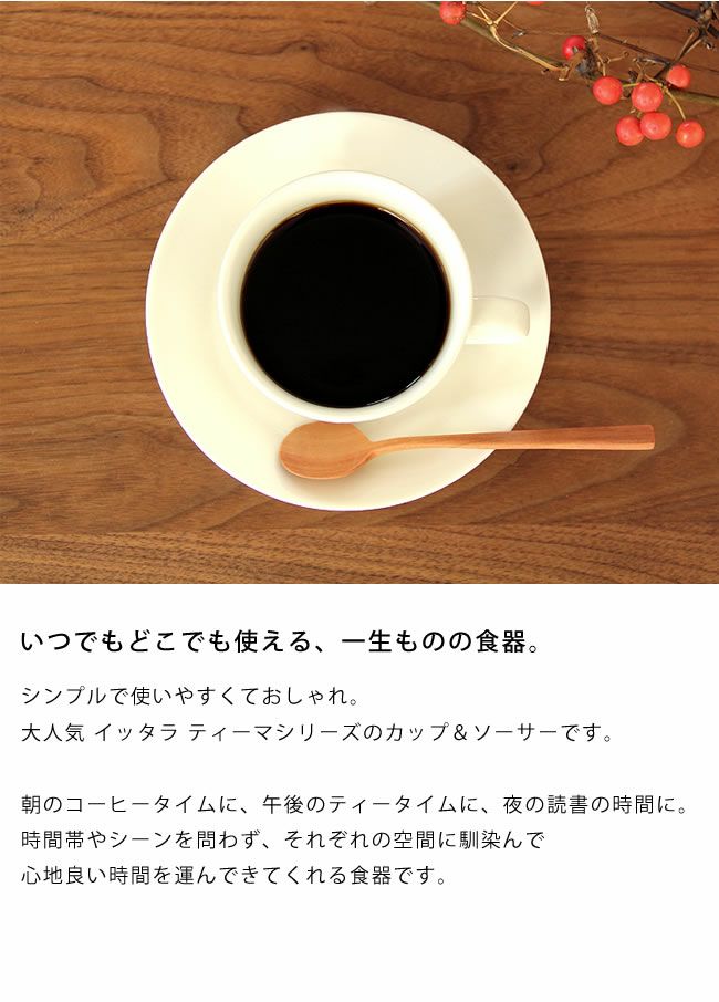 iittala（イッタラ）ティーマティーカップ＆ソーサーホワイト　_詳細05