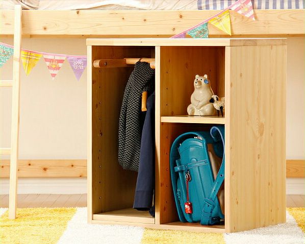 子供部屋にぴったり！ひのきのシェルフ_詳細01