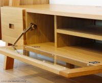 お部屋にワンポイント!木製テレビボード118cm幅_詳細02