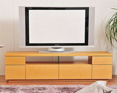 流れる木目が明るく優しいシンプルなテレビボードメープル 幅150cm_詳細01