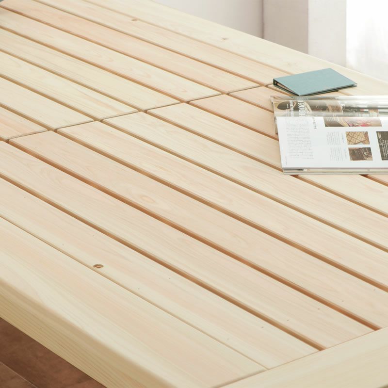 空気を洗う香りで爽やかな和み空間にすのこベッド