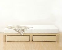 お気に入りの衣類をたっぷりしまえるベッド下収納の桐の収納ボックス