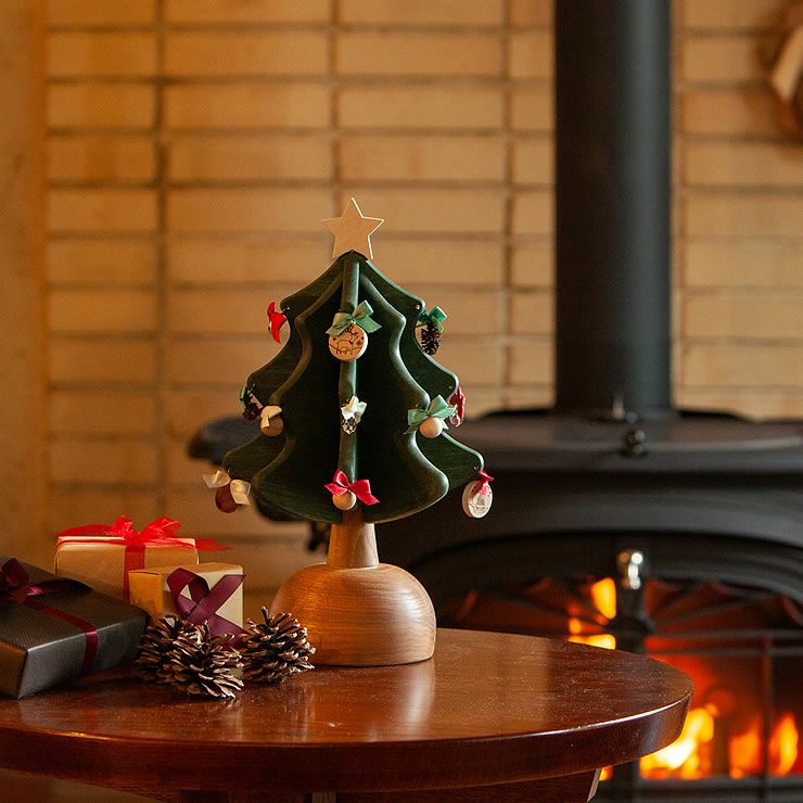 オークヴィレッジ木のおもちゃ オルゴールツリー オーナメント 置物 雑貨通販 家具の里