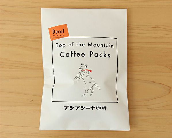 プシプシーナ珈琲ドリップコーヒーパック 山頂のコーヒーデカフェコロンビア（5個入り）_詳細01