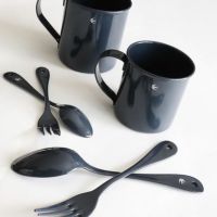 ツバメコーヒースプーンのイメージ（ネイビー）