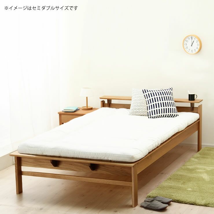 国内で職人の手によって丁寧に製作された木製すのこベッド
