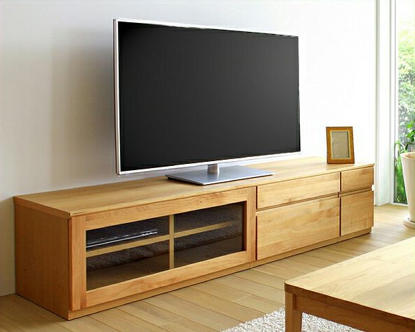お好みに並べ替えできて使いやすい木製テレビボード・テレビ台 180cm幅（アルダー）_詳細01