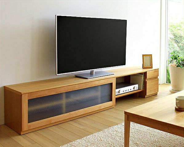 お好みに並べ替えできて使いやすい木製テレビボード・テレビ台 210cm幅（アルダー）_詳細01