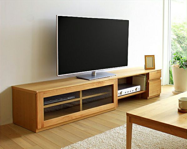 お好みに並べ替えできて使いやすい木製テレビボード・テレビ台 180cm幅（アルダー）_詳細01