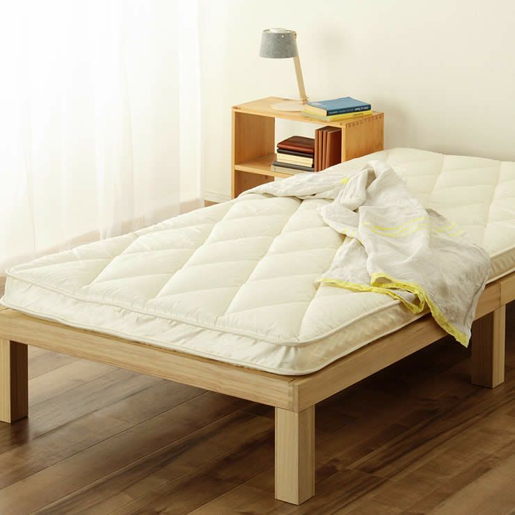 ベッドにぴったりサイズの快適敷き布団ダブルサイズ（138×198cm）_詳細18