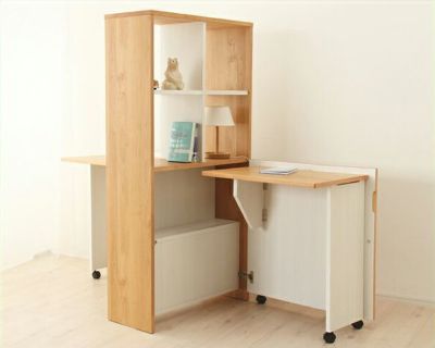 お部屋を広く有効に使える折りたたみ 学習机・勉強机・学習デスク単品