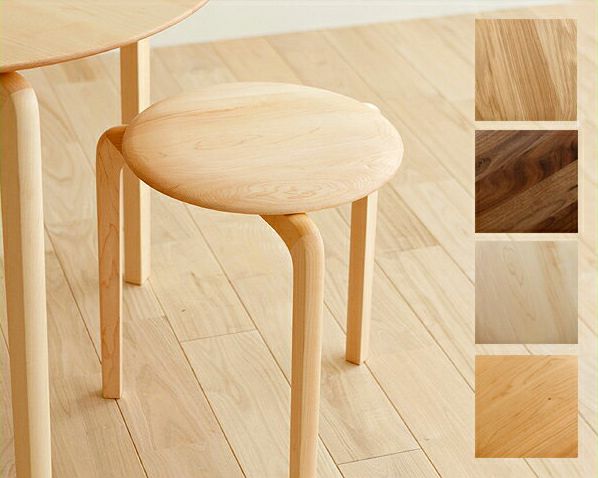 なめらか曲線が美しいスタッキング可能な LISCIOスタックスツール_詳細01