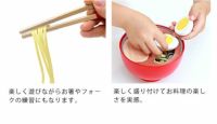 楽しく遊びながらお箸やフォークの練習ができるおままごとセット