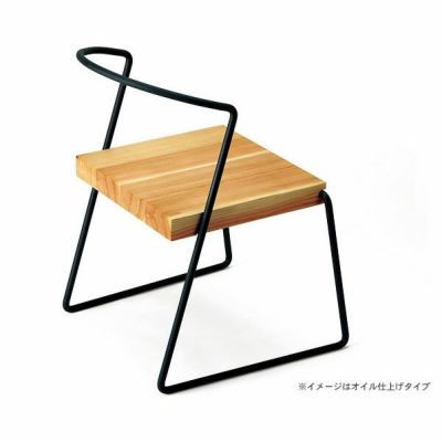 【国産】杉無垢のチェア<br>miyakonjo product（ミヤコンジョプロダクト）<br>TETSUBO（テツボ）シリーズ<br>小泉誠デザイン<br>※代引き不可<br>カウンターチェア ハイチェア