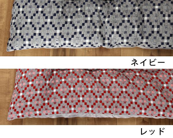 こたつ布団　薄掛け単品 200cm×200cm 「正方形75～90cm」用_詳細02