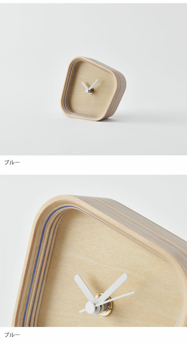 PLYWOOD laborarory（プライウッド ラボラトリ）clock rotation 置き時計_詳細06