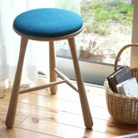 BOWスツールRibbonオーク材 高さ51cm_詳細19