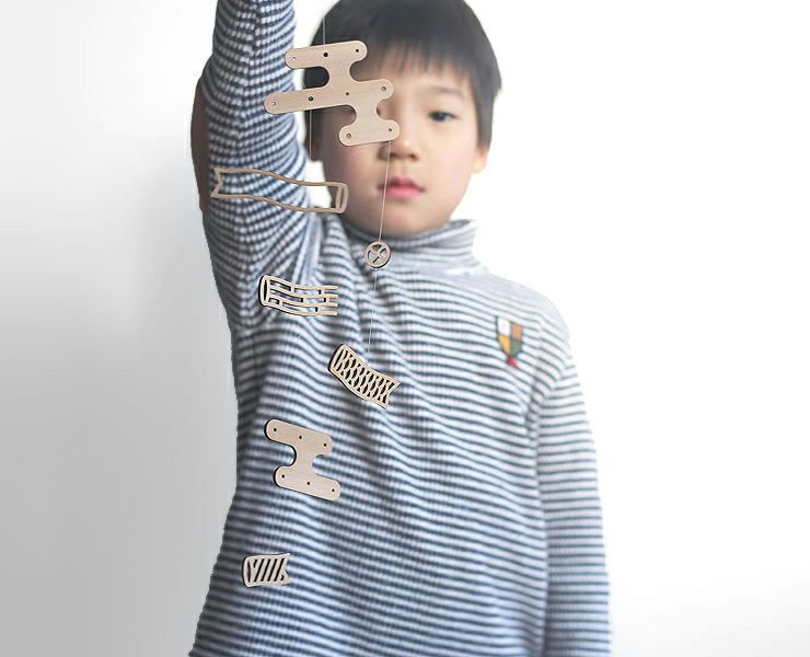 端午の節句、こどもの日をイメージしたこいのぼりモビール