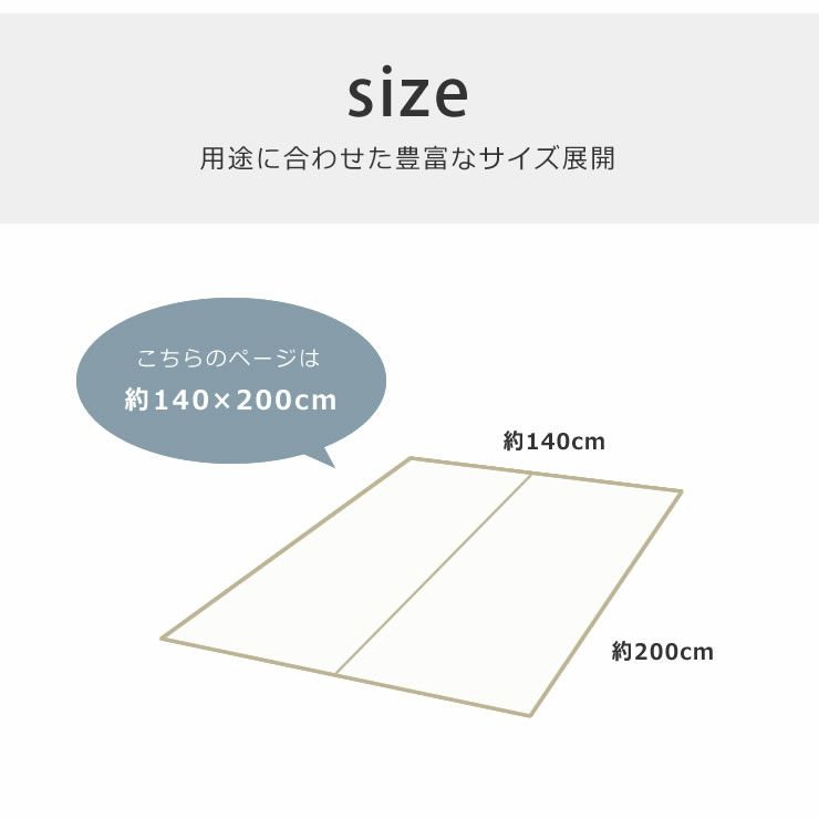 九州産い草と国産デニム生地の純国産い草ラグ140×200cm（裏貼り加工） 「DXデニムラルフ」_詳細16