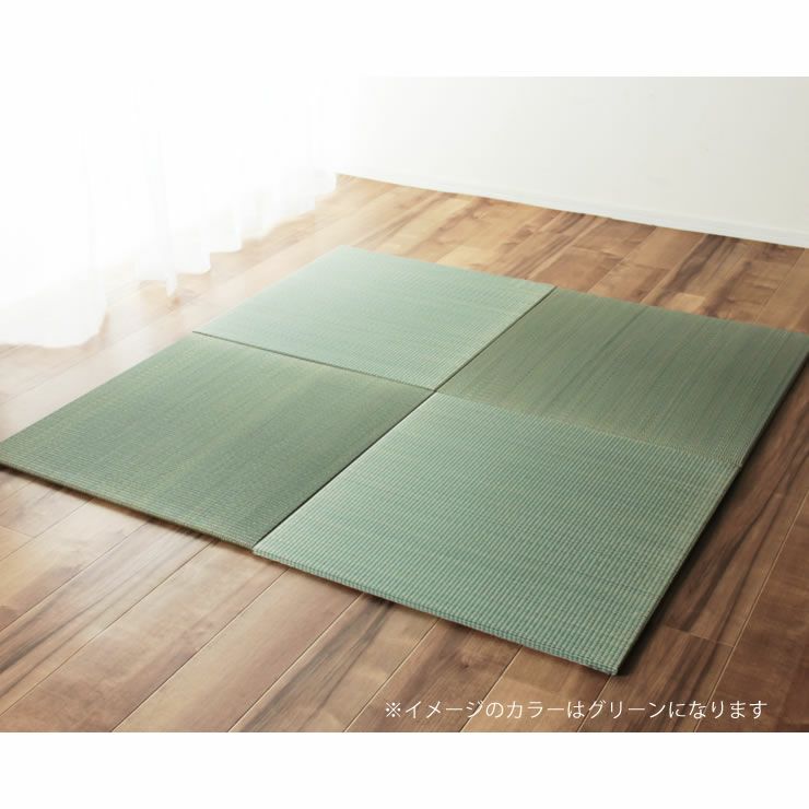 柔らかすぎない程よいクッション性の琉球畳