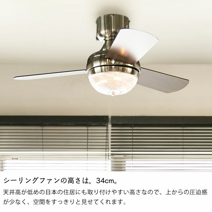 BRID（ブリッド） メーヴェシーリングファン 3灯ライトリモコン付_詳細05
