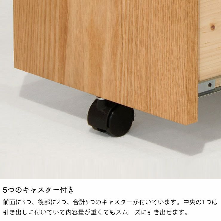 素材の良さを引き立たせるシンプルデザインのワゴン杉工場 セノヴィ_詳細09