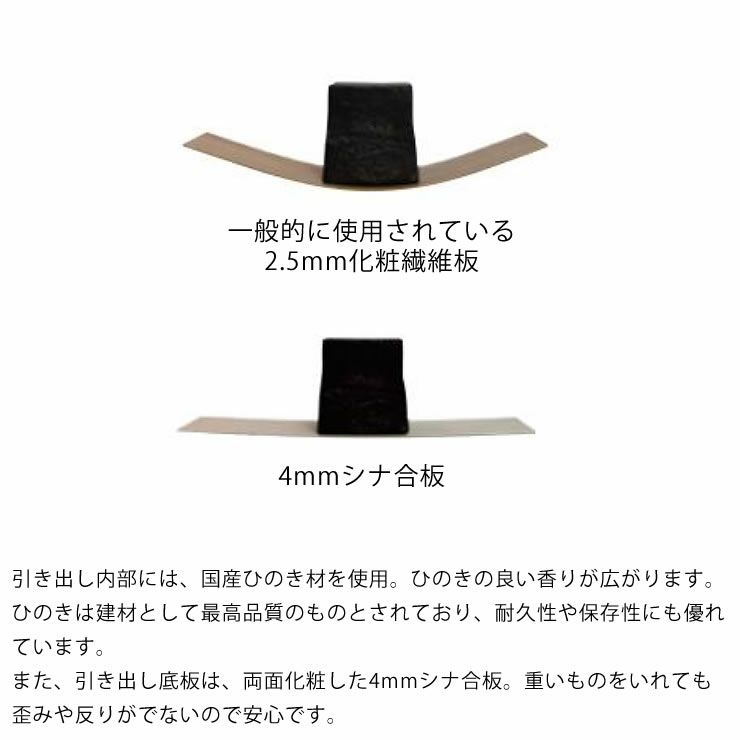 【杉工場】ウォールナット材の素材感と温もりあふれる学習机・学習デスク（丸脚）木と風_詳細12