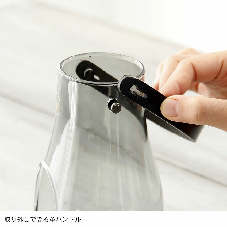 取り外しできる革ハンドルのランタン