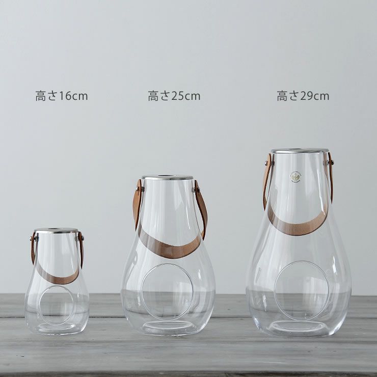 小さいサイズから大きいサイズまであるランタン