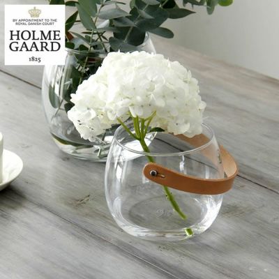 HOLMEGAARD（ホルムガード）<br>デザインウィズライト　ポット　高さ12cm　クリア