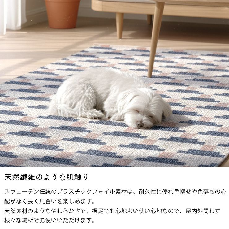 耐久性に優れて長持ちなBrita（ブリタ）インアウトドアラグ