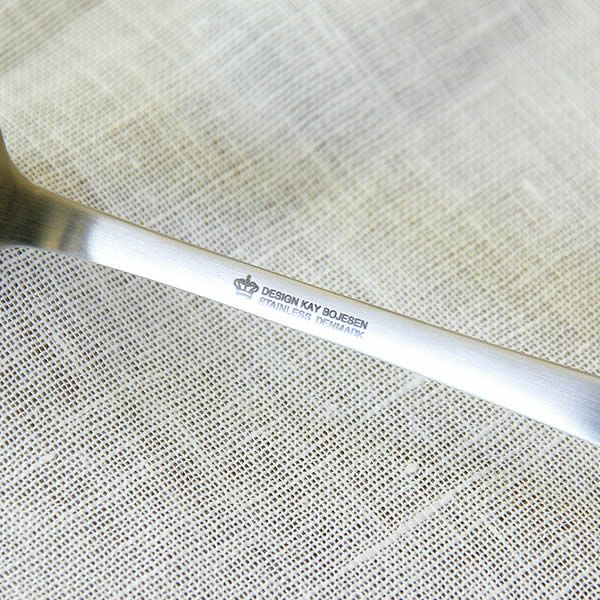 カトラリー(スプーン等) kay bojesen 楽天市場】サービススプーン（マット仕上げ） KAY BOJESEN Cutlery