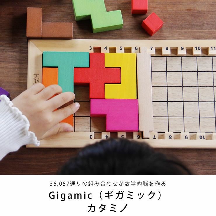 Gigamic(ギガミック) KATAMINO カタミノ （3Dパズル問題集付）_詳細04