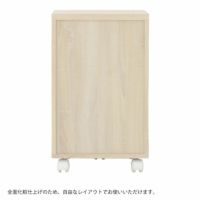 「鏡面×木目」サイドチェスト40cm幅_詳細11