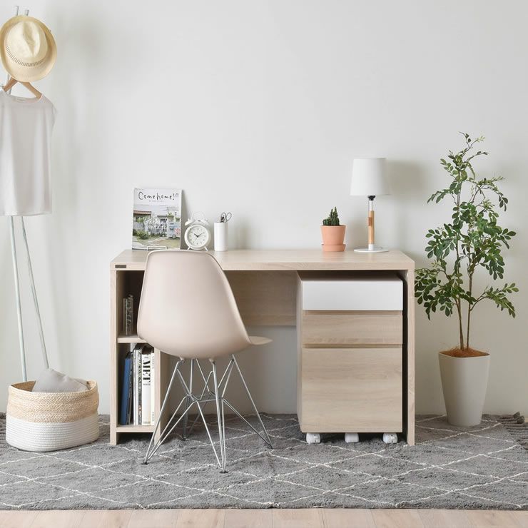 「鏡面×木目」サイドチェスト40cm幅_詳細17