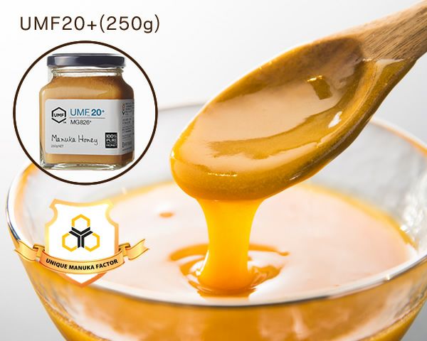 HONEY MARKS（ハニーマークス）マヌカハニーUMF20プラス（250g）_詳細01