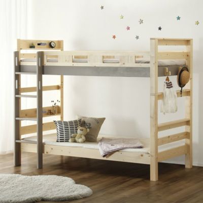 高耐荷重 二段ベッド<br>2段ベッド すのこベッド オシャレ　